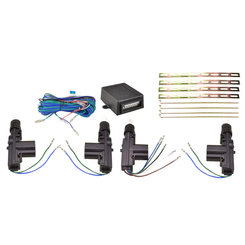 Kit de Travas Elétricas Universal 12V Quatro Portas Dupla Serventia Anxt