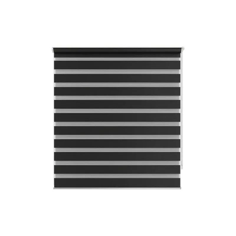 Persiana Rolo Duplo Evolux 140x160cm Preto (MP)