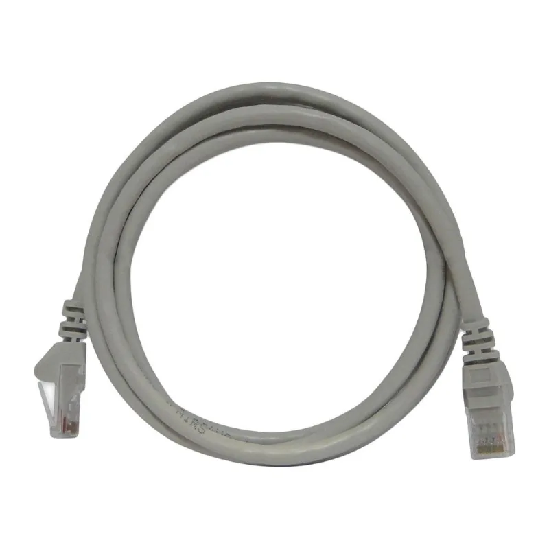 Patch Cord Utp Cat6 26awg Padrão 568b 2.5 Metros Cinza Cy-pc2.5m-6-26-gy