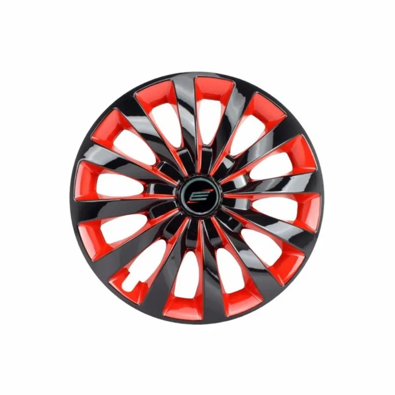 Calota Aro 13 Passat Cc Red Esportiva Universal - Elitte Preto Vermelho