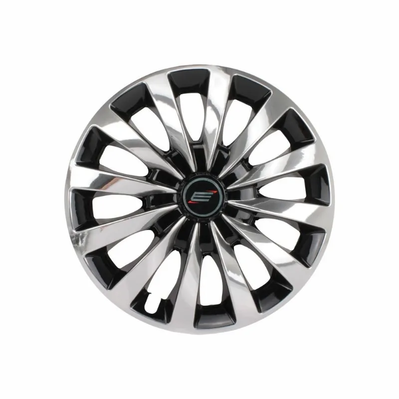 Calota Aro 13 Passat Cc Black Chrome Esportiva Universal - Elitte Cromado Preto