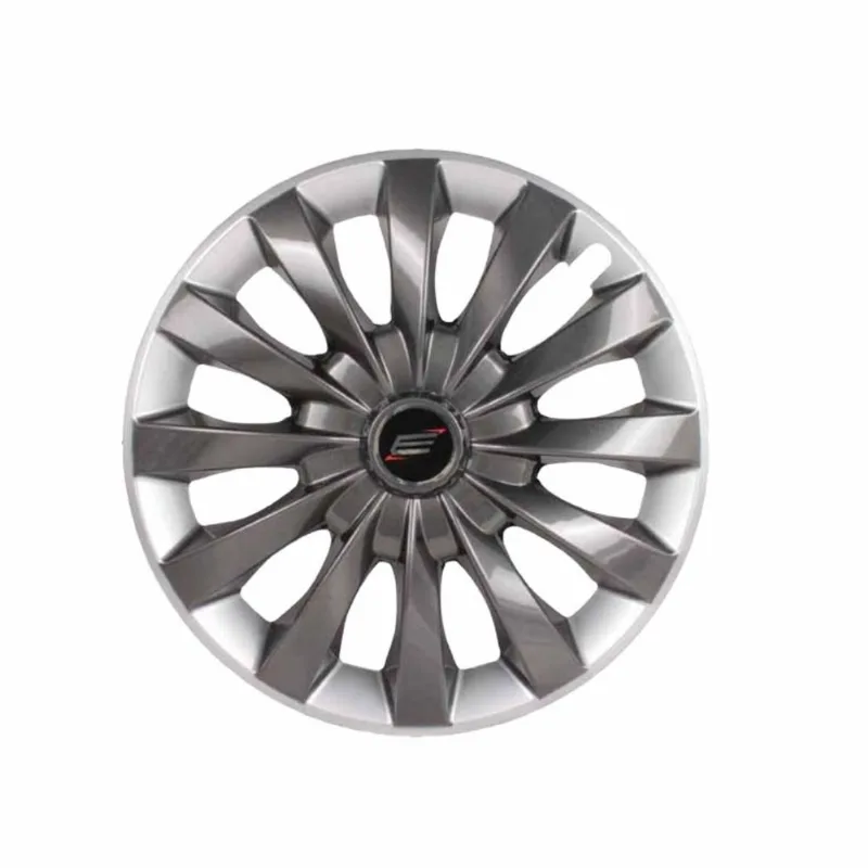 Calota Aro 13 Flap Graphite Silver Esportiva Universal - Elitte Grafite Prata