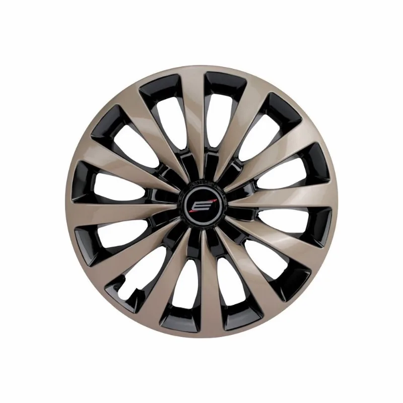 Calota Aro 13 Passat Cc Gold Esportiva Universal - Elitte Dourado Preto