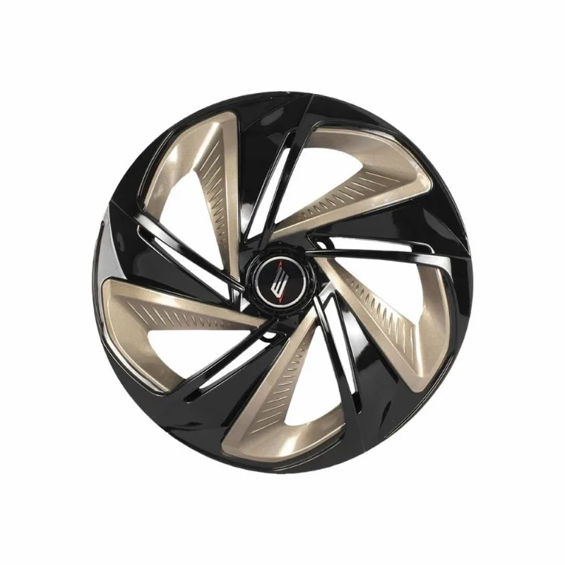Calota Aro 13 Nitro X Black Gold Esportiva Universal - Elitte Preto Dourado