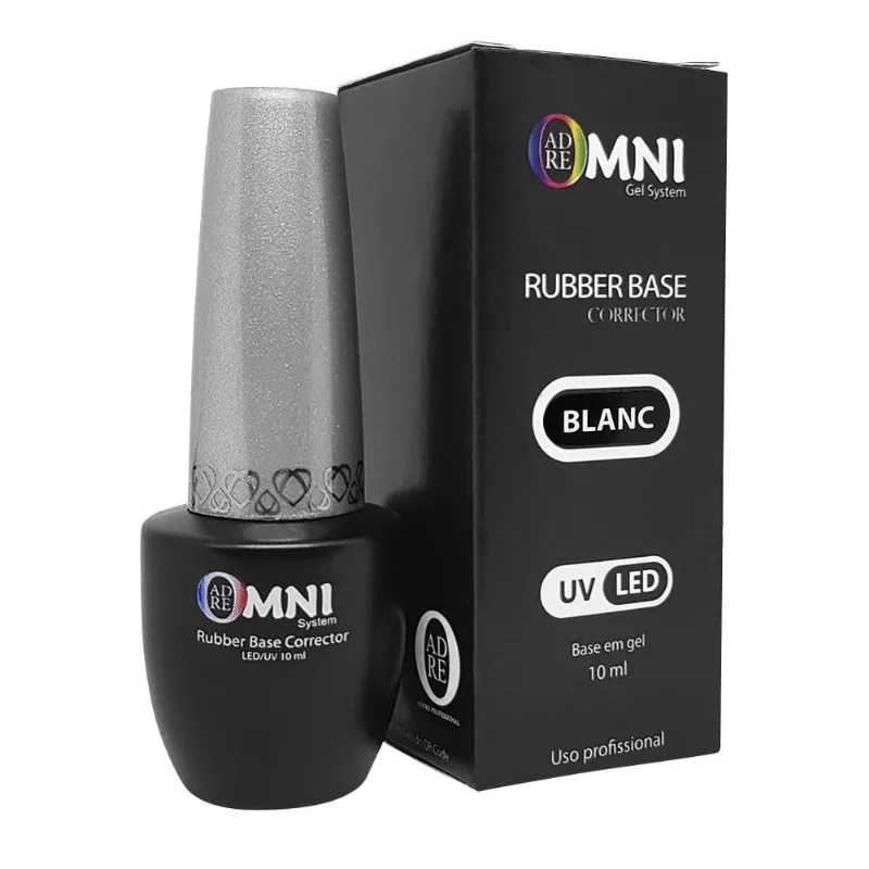 Gel Base Adore Omni Rubber Base Gel Corretor Blanc 10Ml