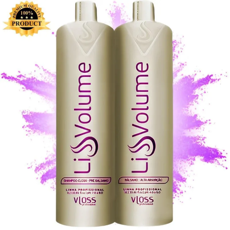 Vloss Professional Progressiva Liss Balsamo Orgânica Volume