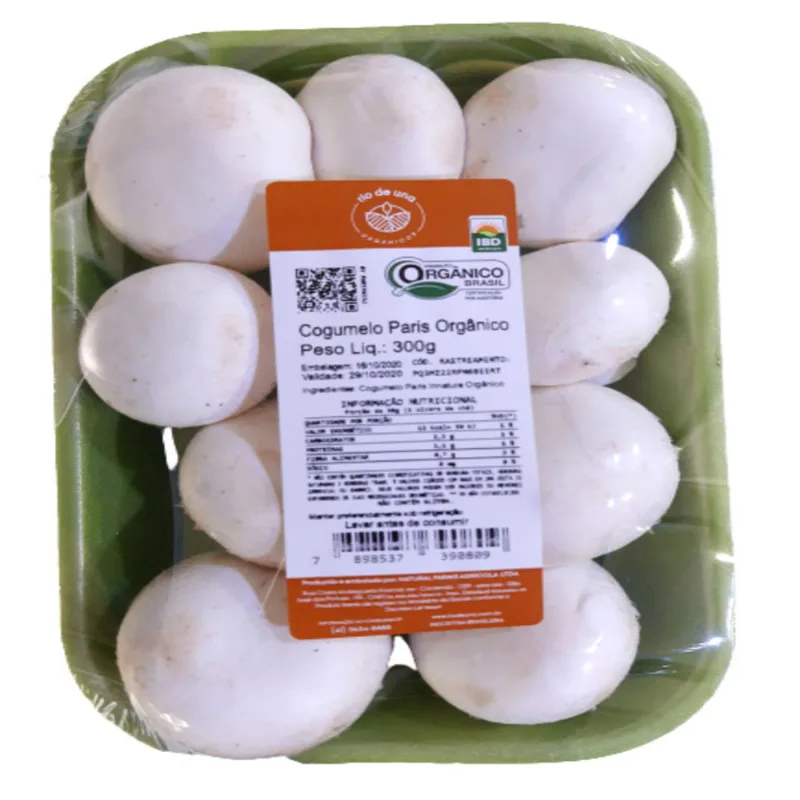 Cogumelo Paris RDU Orgânico 300g