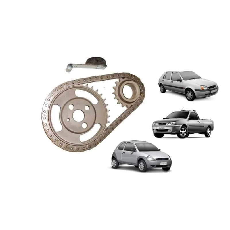 Kit Corrente De Distribuição Ford Fiesta Ka E Courier Todos Motor Endura