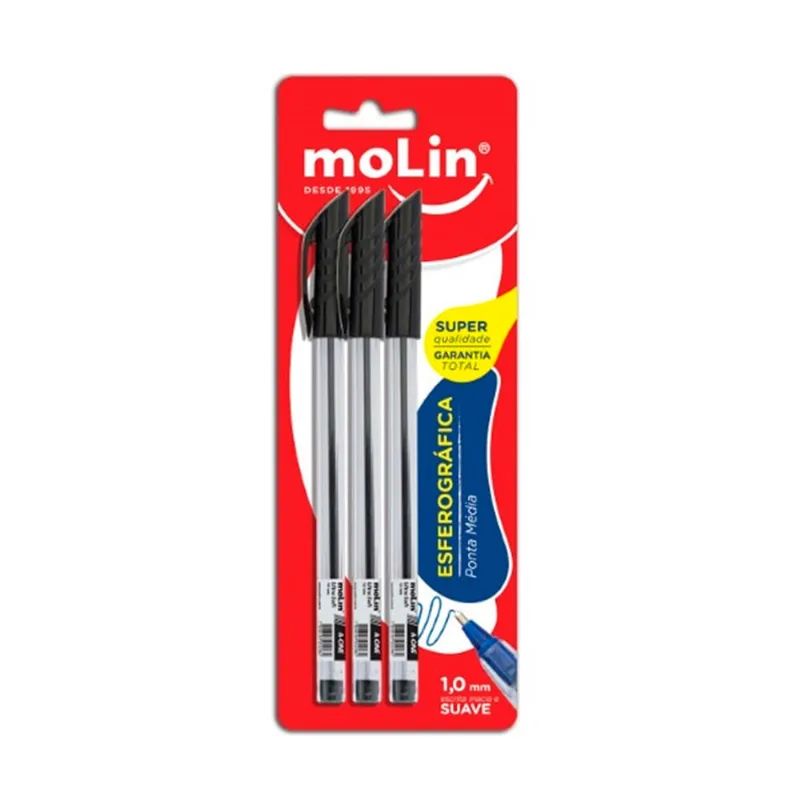 Caneta Molin Esferografica P Med Pt C3 Un