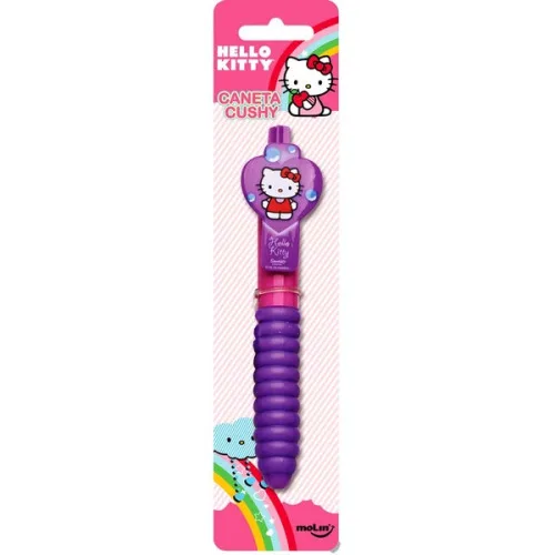 Molin Cushy Hello Kitty Esferográfica Lilás 1 Unidade - HELLO KITTY