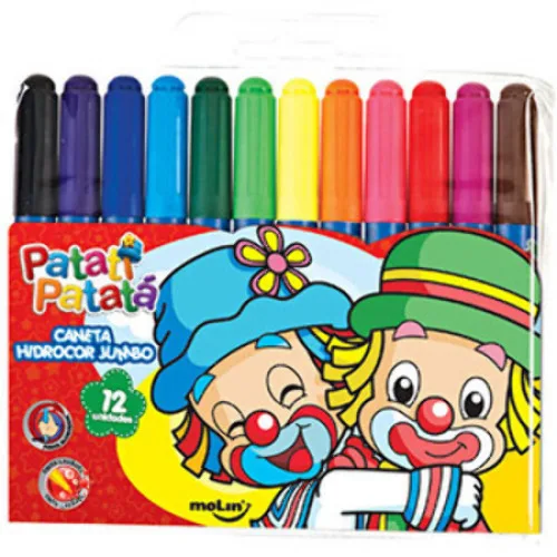 Molin Jumbo Patati Patatá Hidrográfica 12 Unidades - TAYONGPO