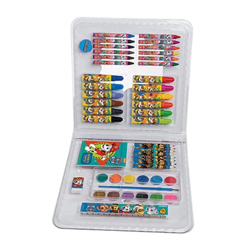 Maleta de Pintura patrulha Canina - 51 itens - Molin