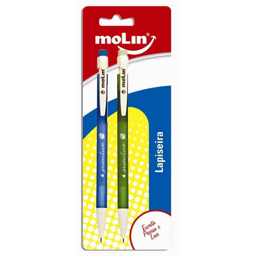 Molin Lapiseira Green Love 0,5mm C/2 - MOLIN
