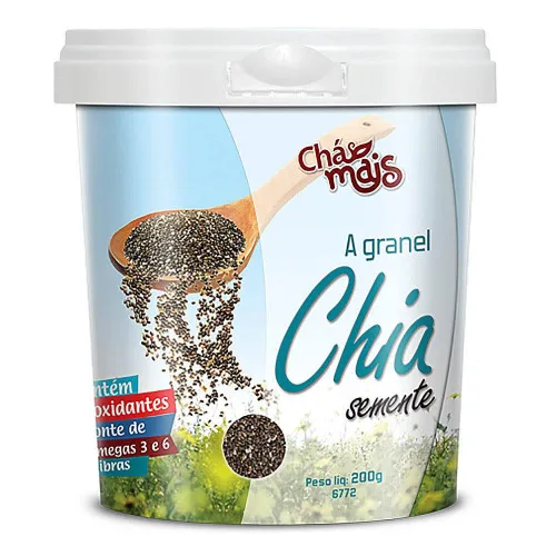 Semente De Chia Pote 200g Chamais - CHAMAIS - Mercearia