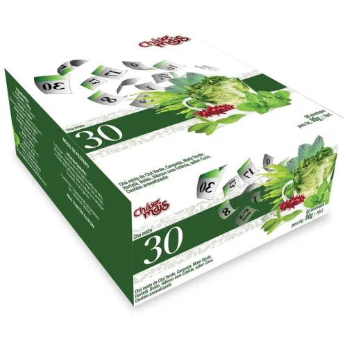 Chá Misto 30 Dias 60 Sachês Chámais - CHAMAIS - Mercearia
