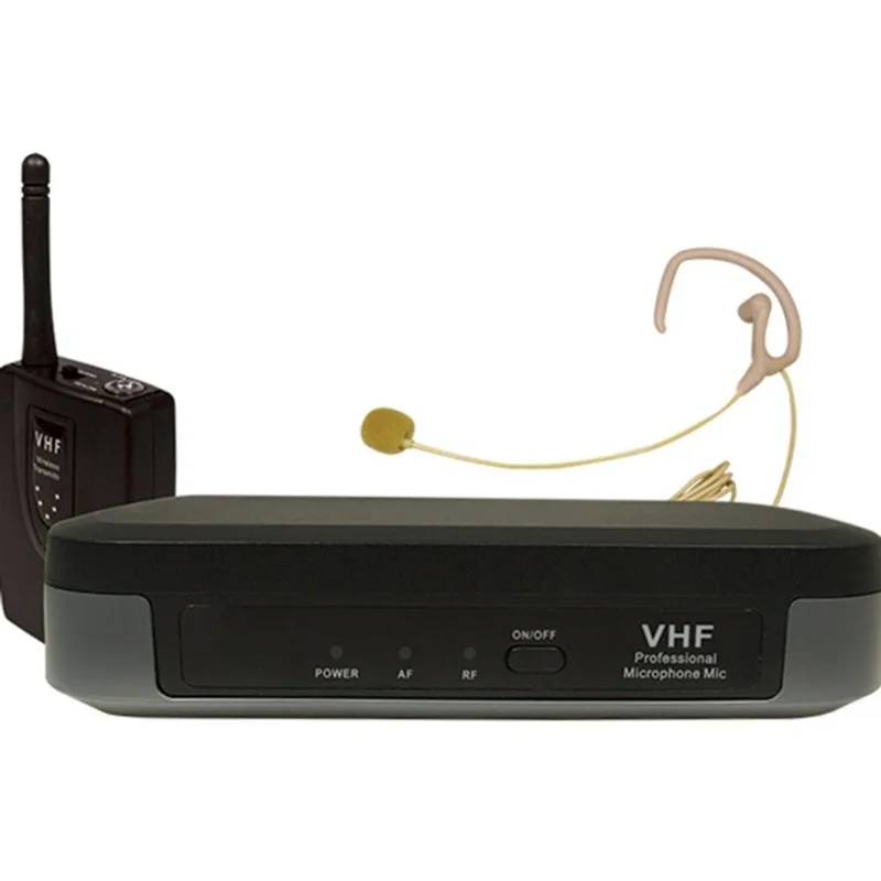 Kit Microfone Auricular 90Db Vhf Nude Ld-4061 Loud