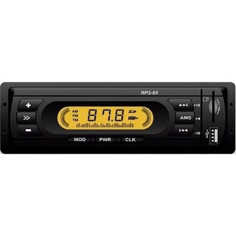 Rádio Automotivo Mp3 Loud Rp2-65 Com Usb Sd Mmc Fm 4x10w 12v 24v - Loud - Informática