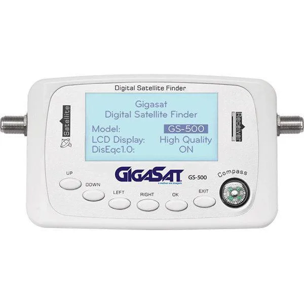 Satelite Finder Digital Gs-500 - Localizador Gigasat