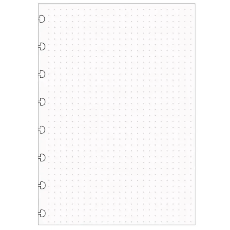 Refil Para Caderno Inteligente Pontilhado A5 20 Folhas