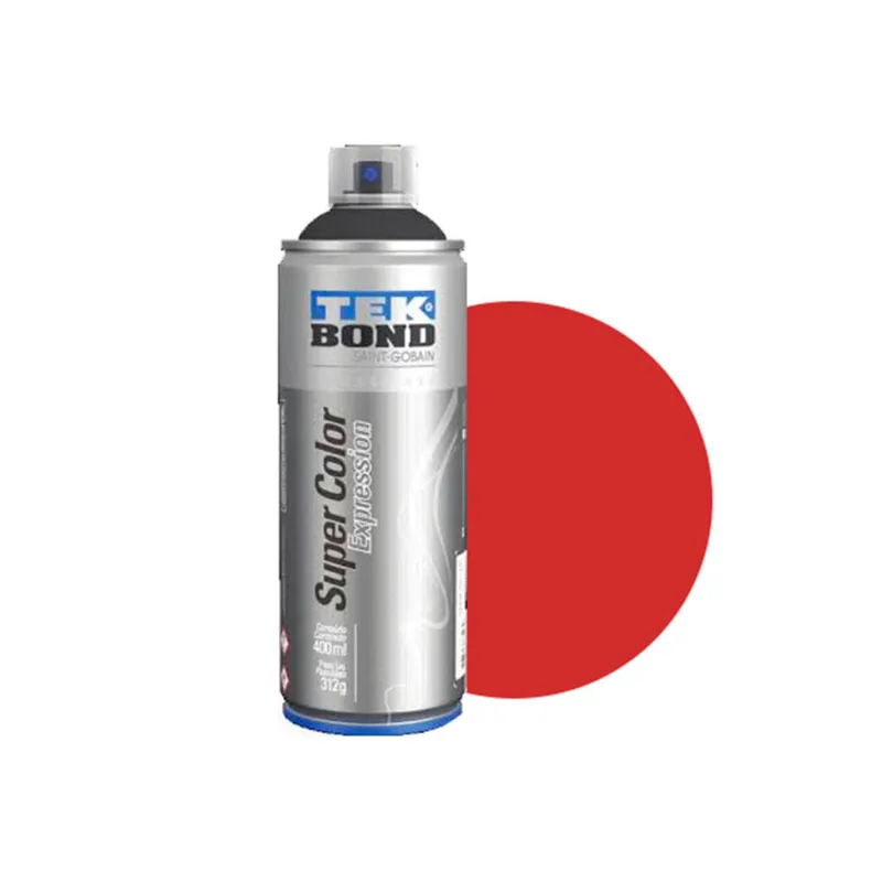 Tinta Spray Street Art 400mL Cereja TekBond