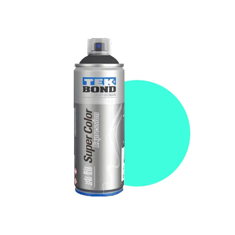 Tinta Spray Street Art 400mL Verde Água TekBond