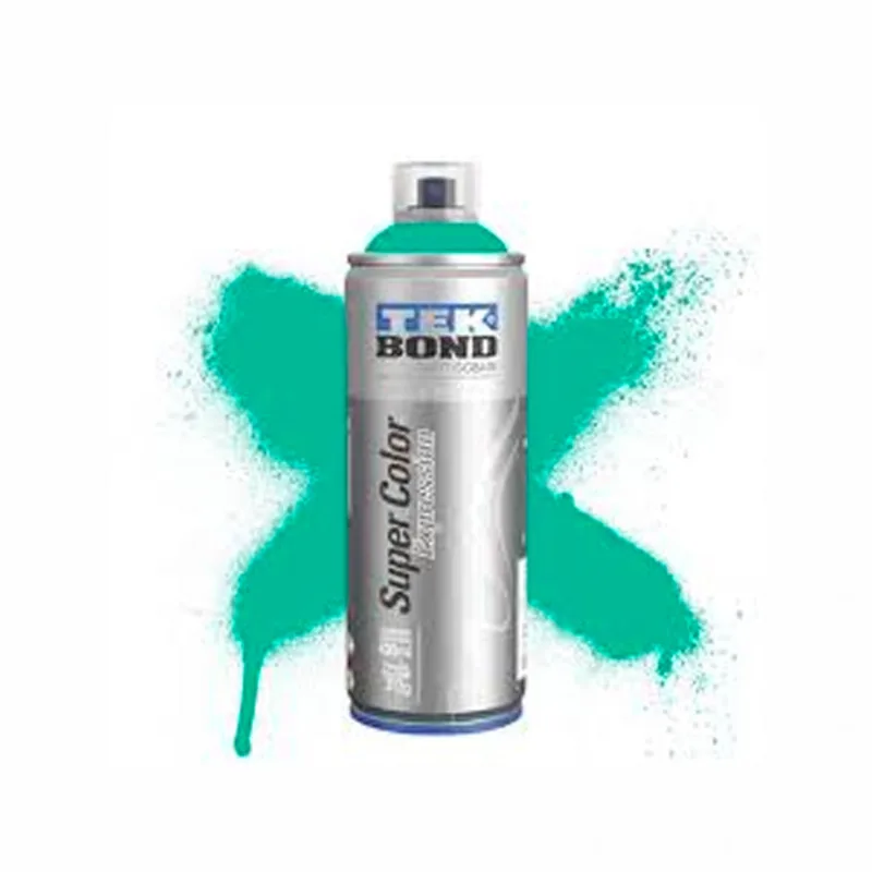 Tinta Spray Street Art 400mL Esmeralda TekBond
