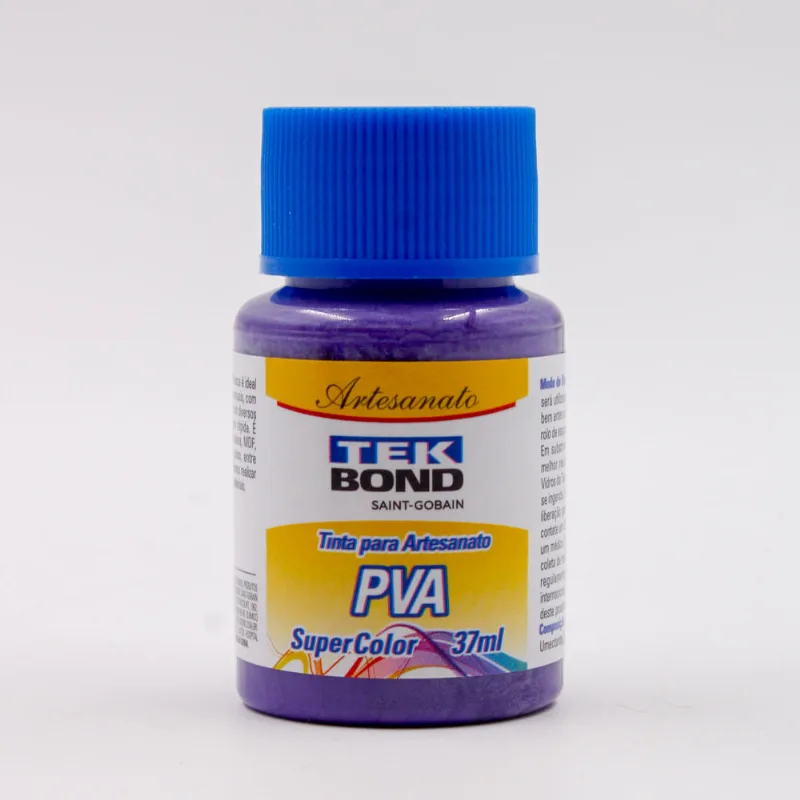 Tinta Para Artesanato Pva 37Ml Tekbond 043Tb - Ultravioleta