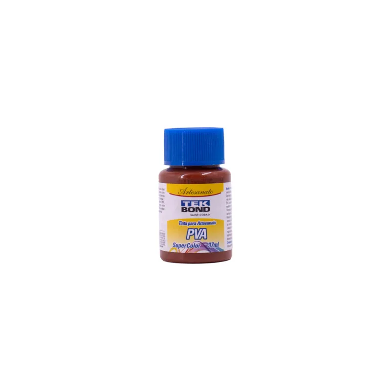 Tinta Para Artesanato Pva 37Ml Tekbond 016Tb - Vermelho Telha