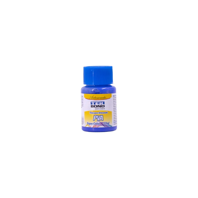 Tinta Para Artesanato Pva 37Ml Tekbond 046Tb - Azul Royal