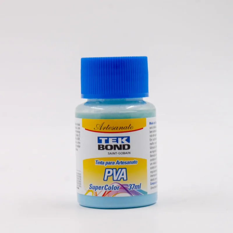 Tinta Para Artesanato Pva 37Ml Tekbond 085Tb - Azul Harmonia