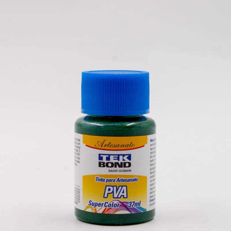 Tinta Para Artesanato Pva 37Ml Tekbond 058Tb - Verde Floresta