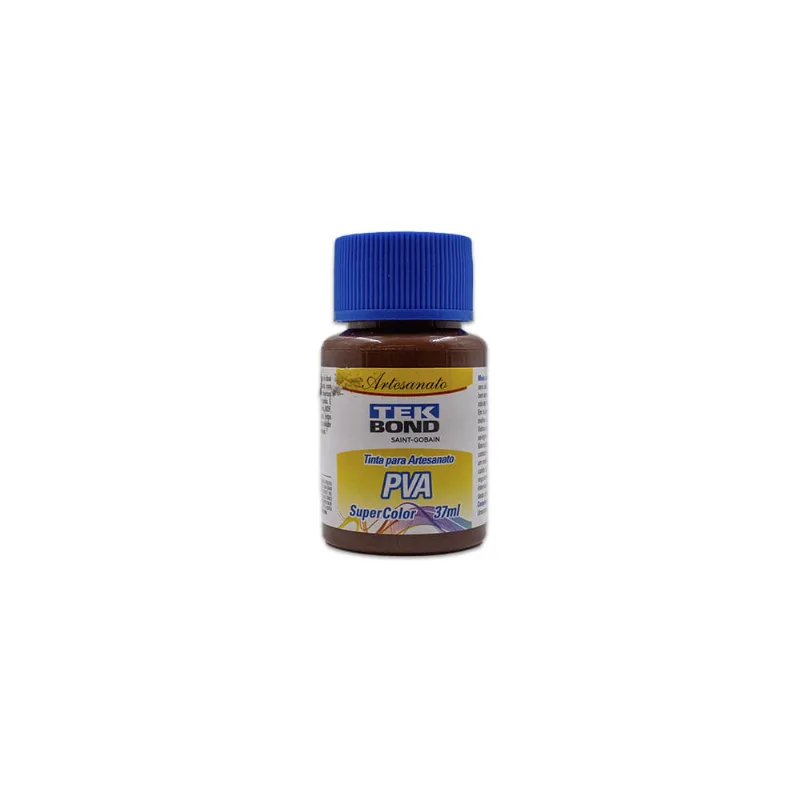 Tinta Para Artesanato Pva 37Ml Tekbond 074Tb - Chocolate