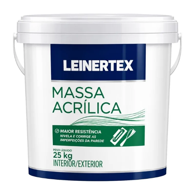 Massa Acrílica 25Kg Leinertex Massa Acrílica 25Kg Balde Leinertex