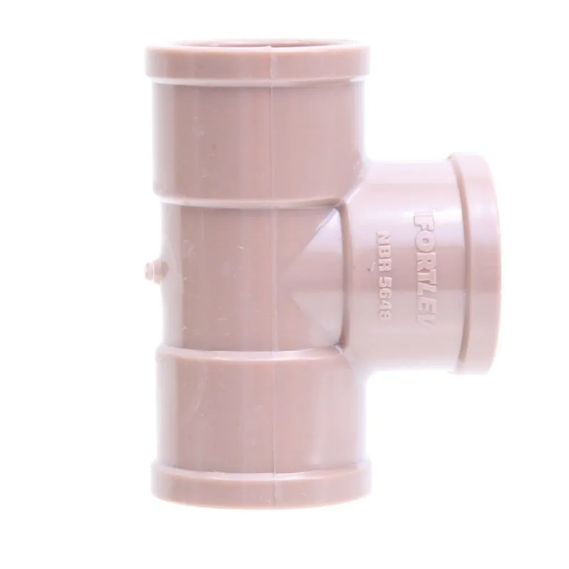 Te Soldável PVC Fortlev Te Soldável PVC 20mm Fortlev