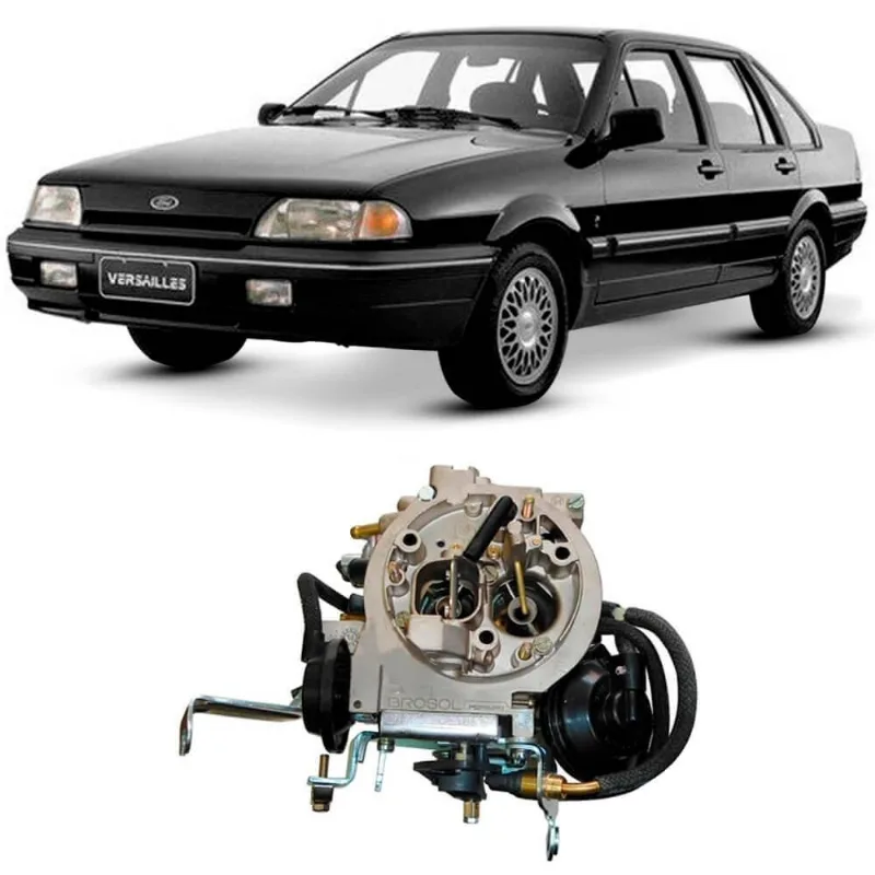 Carburador Ford Versailles 1.8 91 a 93 Álcool Brosol