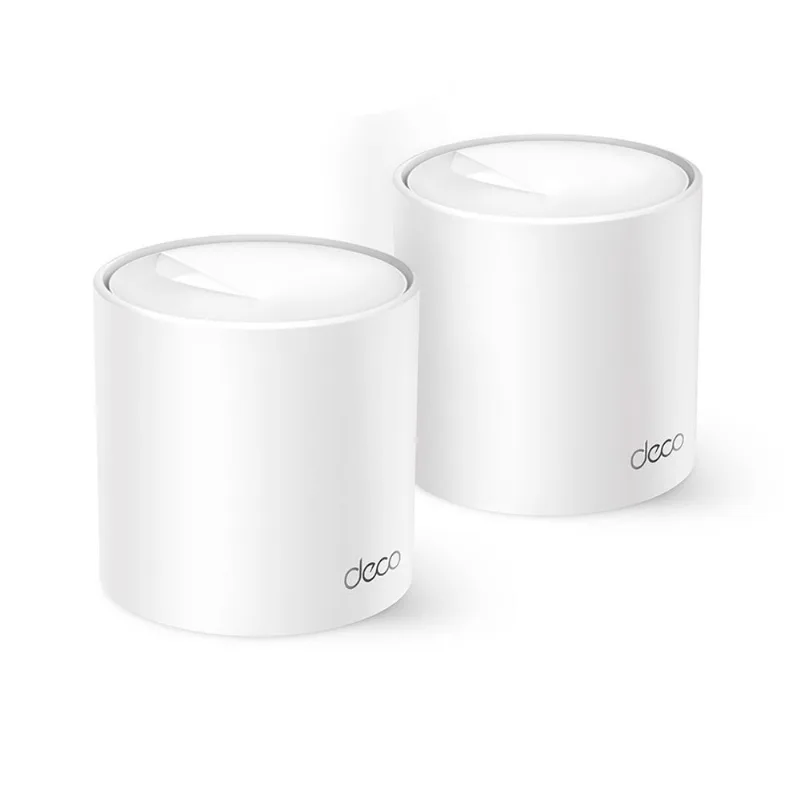 Kit Com 2 Roteadores TP-Link Deco X10 Wi-Fi 6 Archer AX1500 Dual Band