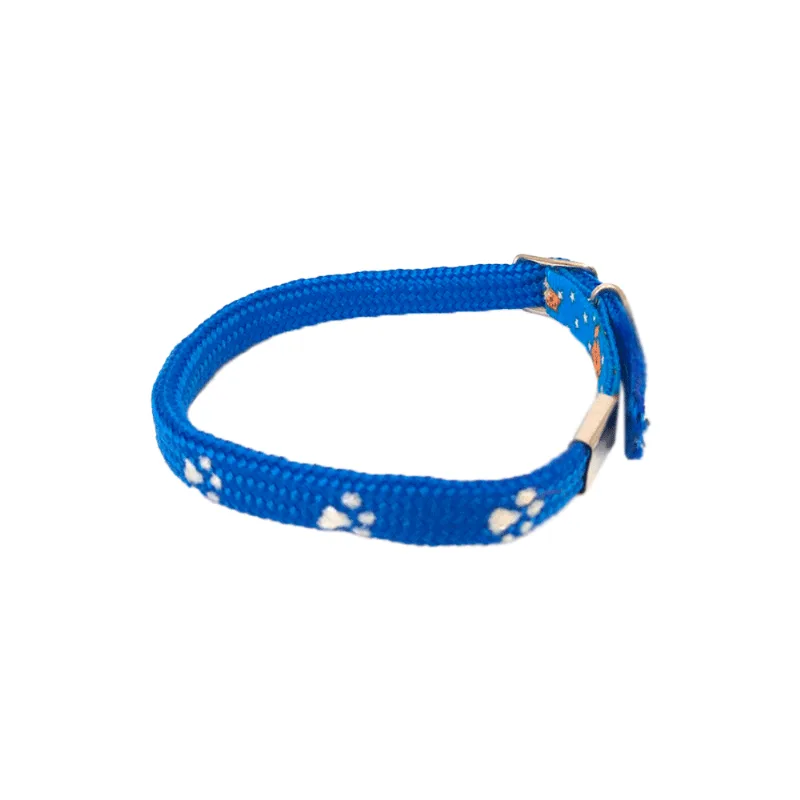 Coleira para Gatos Santa Fé Pet Azul Nº 01