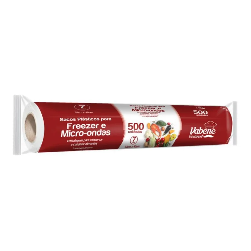 Bobina Picotada Freezer E Microondas 33x40cm 7l Com 500