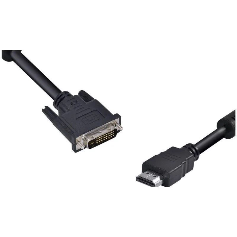 Cabo Hdmi Macho Para Dvi-d 24 + 1 Pinos 2 Metros Hdmi-2