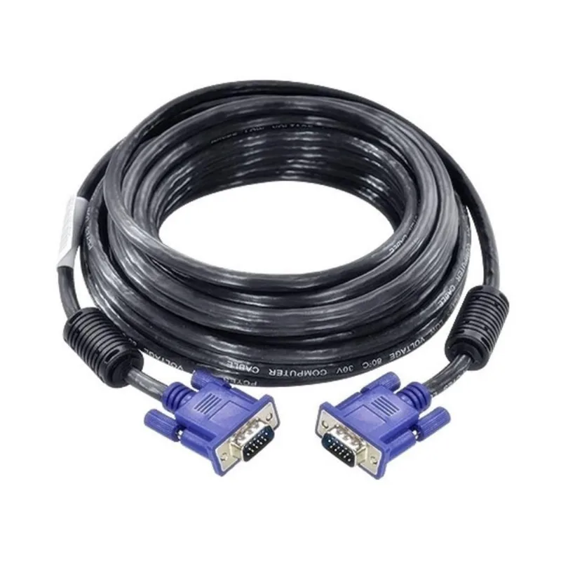 Cabo Vga 20m Monitor LCD Pc Tv Projetor 20 Metros Blindado - Exbom - Casa E Construção