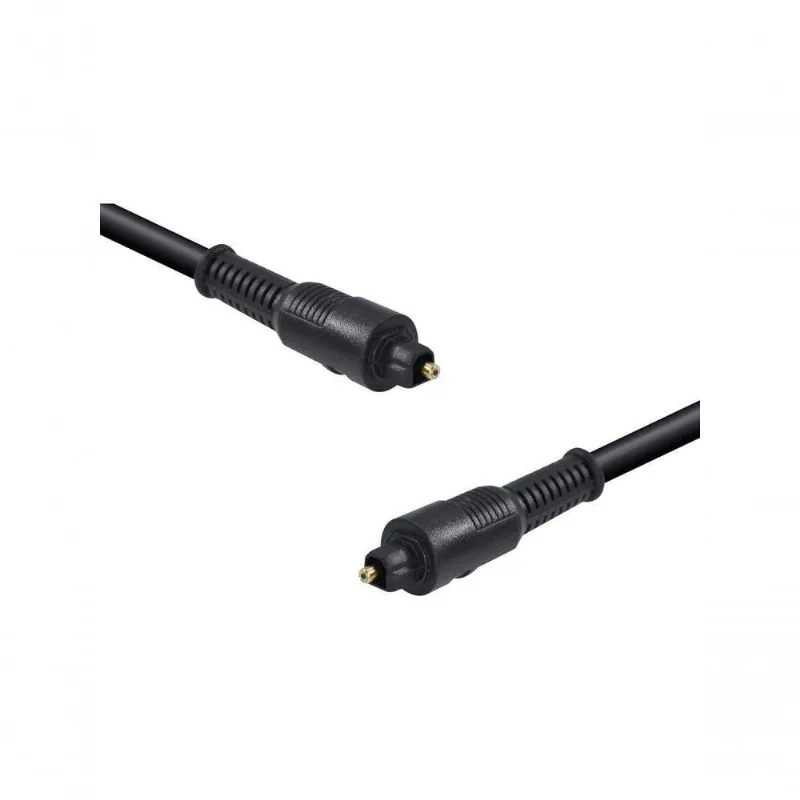 Cabo de Áudio Óptico Toslink Vinik ATC-10 para Som Digital em Fibra Óptica 10 METROS Preto - VINIK