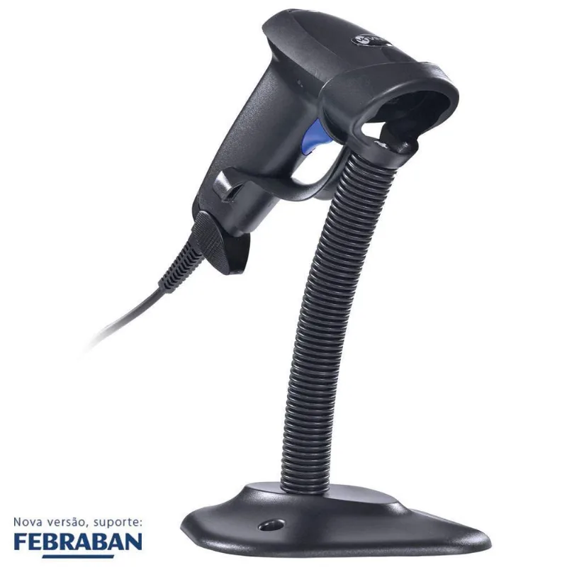 Leitor De Codigo De Barras Laser Acb90 3 Em 1 - Leitura De Boletos, Notas Fiscais E Codigo Barra