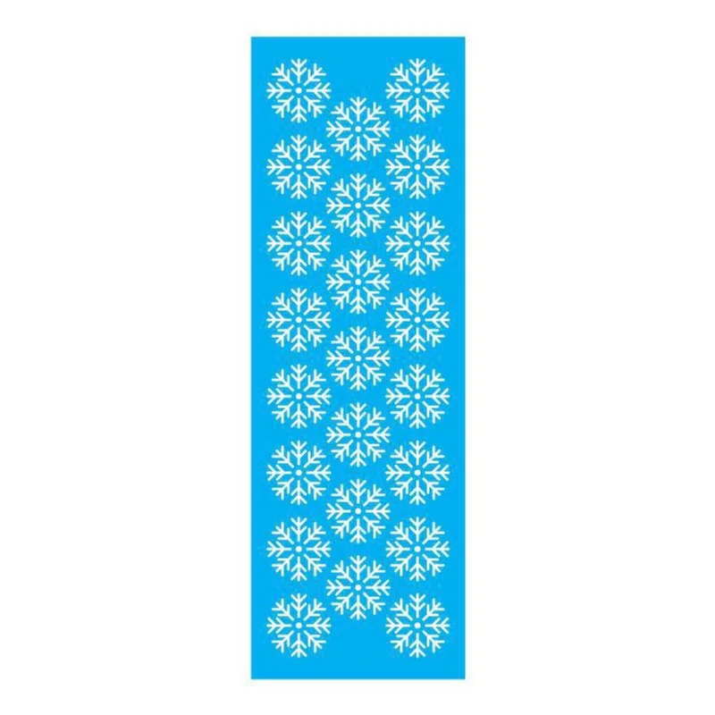 Stencil Tamako Floco Neve - 10X30Cm - Ref 7997
