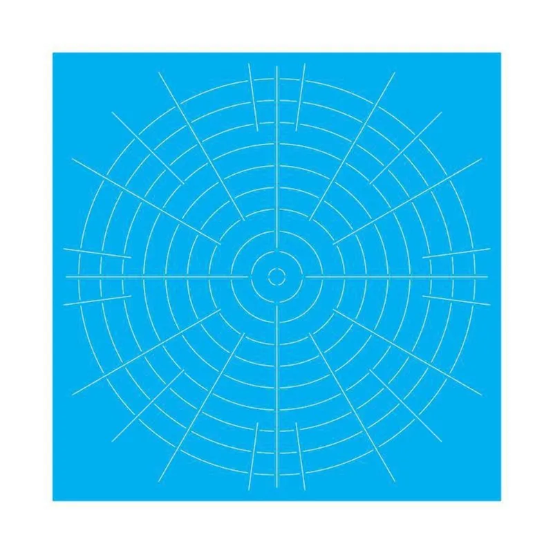 Stencil Tamako Mandala Linhas - 30X30Cm - Ref 9601