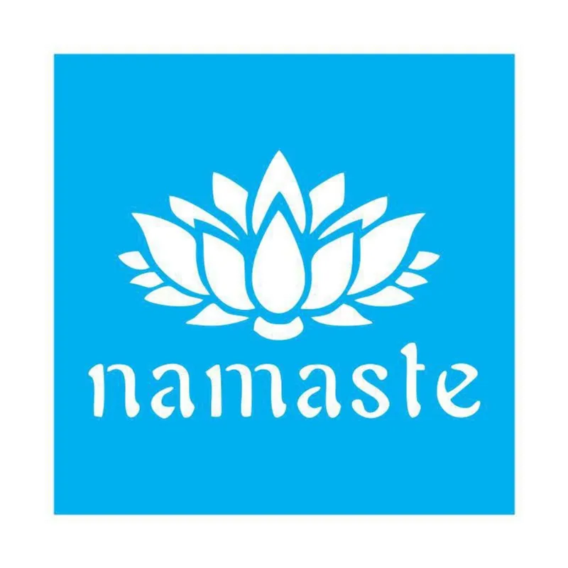 Stencil Tamako Namaste - 30X30Cm - Ref 9642