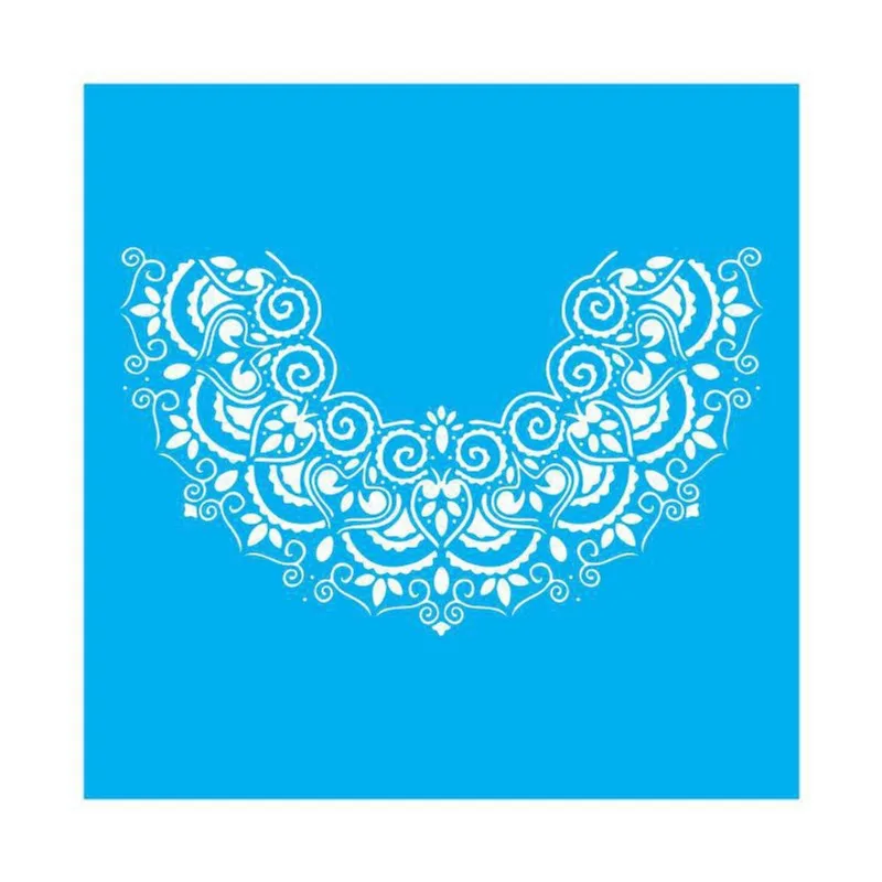 Stencil Tamako Mandala - 30X30Cm - Ref 9677