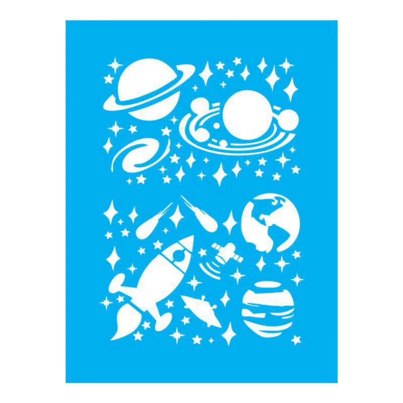 Stencil Tamako Universo - 15X20Cm - Ref A2611
