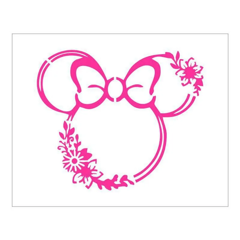 Stencil Tamako Floral - 20X25Cm - Ref B260