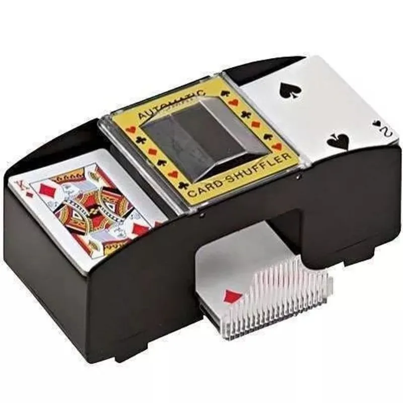 Embaralhador De Cartas Automático A Pilha Para 2 Baralhos
