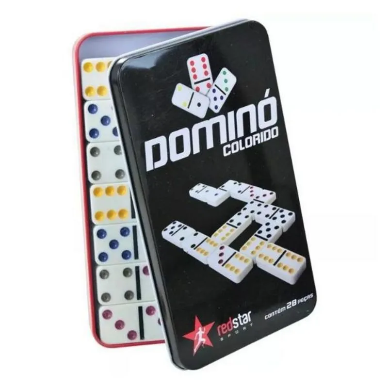 Dominó Colorido Com 28 Peças - Redstar Sport